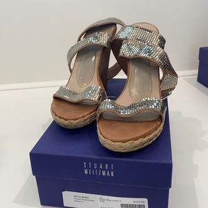 Stuart Weitzman Metalmania Sandal